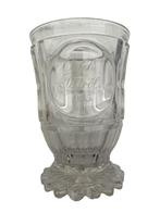 Gegraveerd glas - Gedateerd 1833 Emlek Pestrol - Bohemen (?), Ophalen of Verzenden