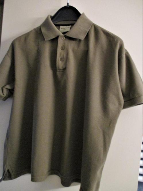 Groene heren Polo T-shirt met kraag maat M, Kleding | Heren, Polo's, Nieuw, Maat 48/50 (M), Groen, Ophalen of Verzenden