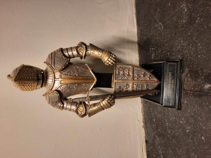 Franklin Mint English Knight 1490AD, Verzamelen, Beelden en Beeldjes, Gebruikt, Ophalen of Verzenden