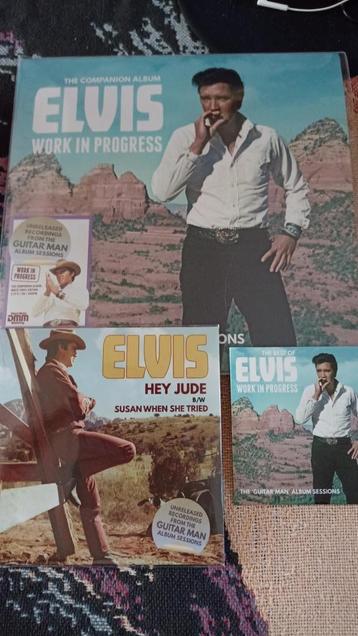 Elvis dubbele bootleg lp, Work in progres, beschikbaar voor biedingen