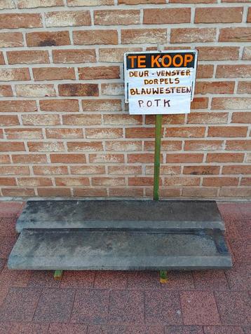 Deur of vensterdorpels BLAUWESTEEN  beschikbaar voor biedingen
