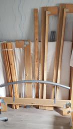 Tweepersoonsbed, twijfelaar 1m40, Ophalen, Gebruikt, 140 cm, Twijfelaar