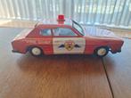 Vintage  brandweer- auto in blik " Ford Capri", Antiek en Kunst, Ophalen of Verzenden