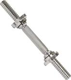 verchroomde halterstang met schroefdraad | GRATIS LEVERING, Sport en Fitness, Fitnessmaterialen, -, Verzenden, -, SUNNY HEALTH AND FITNESS