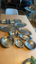 Inox schalen, Huis en Inrichting, Ophalen, Gebruikt