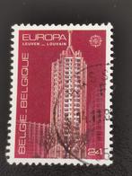Belgie 1987 - Europa CEPT - Leuven - toren, Postzegels en Munten, Postzegels | Europa | België, Ophalen of Verzenden, Gestempeld