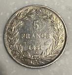 Monnaie France 5 Francs Louis Philippe Ier 1831 Argent, Ophalen of Verzenden, Frankrijk, Zilver