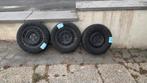 3  stallevelgen met winterbanden hyundai i10, Auto-onderdelen, Banden en Velgen, Ophalen, 14 inch, 175 mm, Banden en Velgen