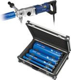 Carat boormachine met statief en boor extra van 220, Doe-het-zelf en Bouw, Ophalen, Boormachine