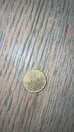 Frankrijk 20 cent 2000, Postzegels en Munten, Munten | Europa | Euromunten, 20 cent, Frankrijk, Losse munt, Goud