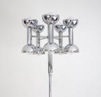 Seventies staande lamp - Vintage Space age vloerlamp, Huis en Inrichting, Lampen | Vloerlampen, Ophalen, Gebruikt, Metaal