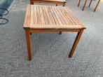 Teak tuintafels, Tuin en Terras, Ophalen, Zo goed als nieuw