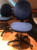 Bureaustoel blauw, Ophalen, Gebruikt, Blauw, Bureaustoel