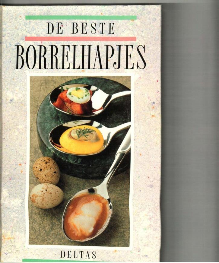 De beste borrelhapjes rené possemiers 118 blz, Boeken, Kookboeken, Zo goed als nieuw, Ophalen of Verzenden