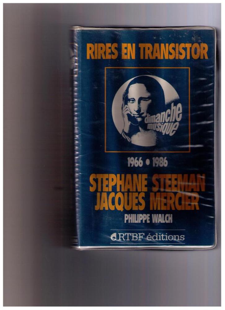 Dimanche Musique Stéphane Steeman Jacques Mercier 2 K7 audio, Cd's en Dvd's, Cassettebandjes, Gebruikt, Origineel, Humor en Cabaret