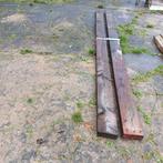 balken van 4 meter (2 stuks), Doe-het-zelf en Bouw, Hout en Planken, Gebruikt, Balk, Ophalen