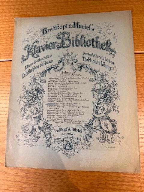 Clara Schumann – Scherzo op. 10, Muziek en Instrumenten, Bladmuziek, Gebruikt, Artiest of Componist, Klassiek, Piano, Ophalen of Verzenden