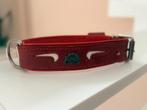 Lederen hondenhalsband Amstaff, Dieren en Toebehoren, Ophalen of Verzenden, Handgemaakt, Zo goed als nieuw