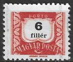 Hongarije 1958/1969 - Yvert 217BTX - Taxzegel (ST), Verzenden, Gestempeld