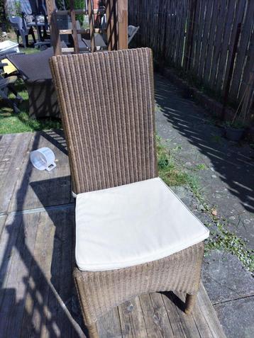 Stoelen Lloyd loom, Huis en Inrichting, Stoelen, Ophalen, Bruin, Riet of Rotan, Zo goed als nieuw