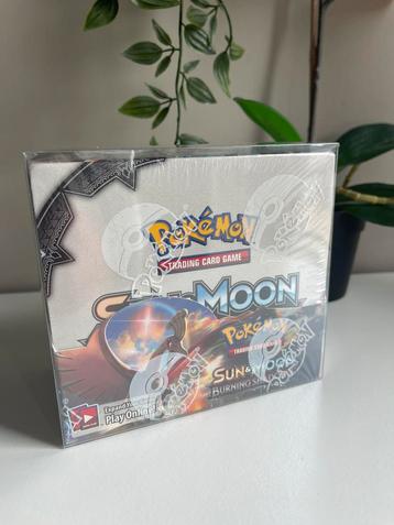 Sun & Moon Burning Shadows Booster Box (Mint)