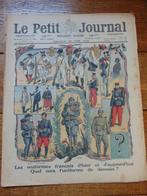 Journal Le Petit Journal - Uniformes français, Autres, Livre ou Revue, Enlèvement ou Envoi