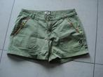 CKS kaki short, dames/meisjes. mt 38, Kleding | Dames, Broeken en Pantalons, Maat 38/40 (M), Kort, Ophalen of Verzenden, CKS