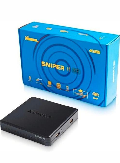 Te Koop Xsarius Sniper 2 4k, Audio, Tv en Foto, Mediaspelers, Zo goed als nieuw, Zonder harde schijf, HDMI, USB 2.0, Optische audio