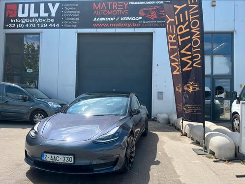Tesla model 3 performance, Auto's, Tesla, Bedrijf, Te koop, Model 3, 360° camera, 4x4, ABS, Achteruitrijcamera, Adaptieve lichten