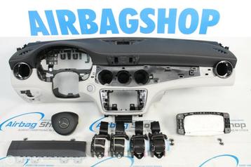 Airbag set Dashboard zwart wit Mercedes GLA X156 2014-heden beschikbaar voor biedingen
