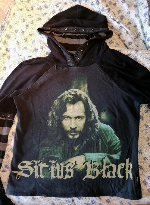 T-shirt Sirius Black, Kleding | Dames, T-shirts, Gedragen, Maat 36 (S), Zwart, Lange mouw, Ophalen of Verzenden