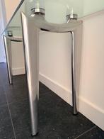 Table d'appoint, Maison & Meubles, 100 à 150 cm, Verre, Design tijdloos past in elk interieur, Comme neuf