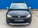 VOLKSWAGEN CROSS POLO 2011/MANUEL/AIRCO/NIEUWE KOPPELING, Voorwielaandrijving, Stof, Zwart, Bedrijf