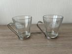 2 glazen Lipton ( tassen ), Huis en Inrichting, Ophalen of Verzenden, Zo goed als nieuw