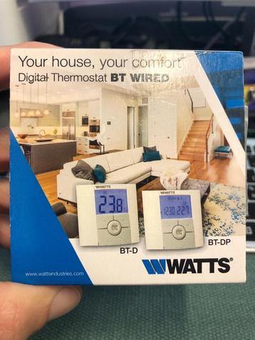 Thermiste d'ambiance programmable numérique Watts Belux Pro 