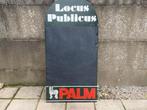 Krijtbord van Palm H 150cm B 75cm, Verzamelen, Biermerken, Ophalen, Zo goed als nieuw, Reclamebord, Plaat of Schild, Palm