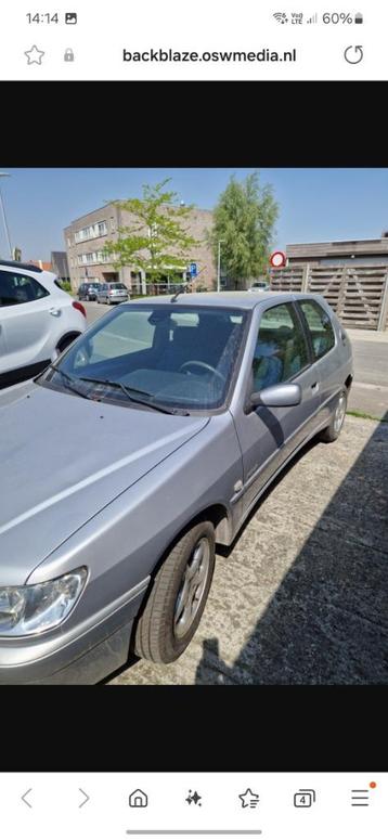 Peugeout 306, Autos, Argent ou Gris, Achat, Boîte manuelle, Bleu