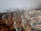 VSL Prachtige set van 15 antieke jamglazen uit 1900, Antiek en Kunst, Antiek | Glaswerk en Kristal, Ophalen