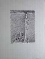 ARMAND SIMON / LOT 10 STUKS / ZW-W LITHO / 66x50cm / SIG, Antiek en Kunst, Kunst | Litho's en Zeefdrukken, Ophalen of Verzenden