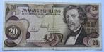 Oostenrijk 20 Schilling 1967, Timbres & Monnaies, Billets de banque | Europe | Billets non-euro, Autriche, Envoi