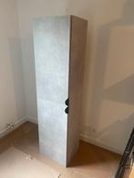 Meuble colonne salle de bain Allibert gris beton, Maison & Meubles, 25 à 50 cm, Armoire (mi-)haute, Comme neuf, Moins de 50 cm