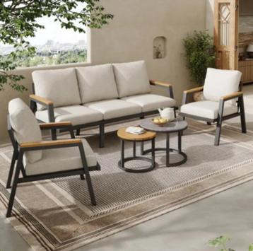 Industriële Outdoor Loungeset beschikbaar voor biedingen