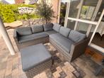 Lounge set, Ophalen, 5 zitplaatsen, Rotan, Bank