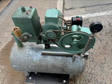 Clasal Hercules L1500- Traaglopende zuigerpomp - drukvat 75L, Ophalen, Gebruikt, Elektrisch, Hydrofoorpomp