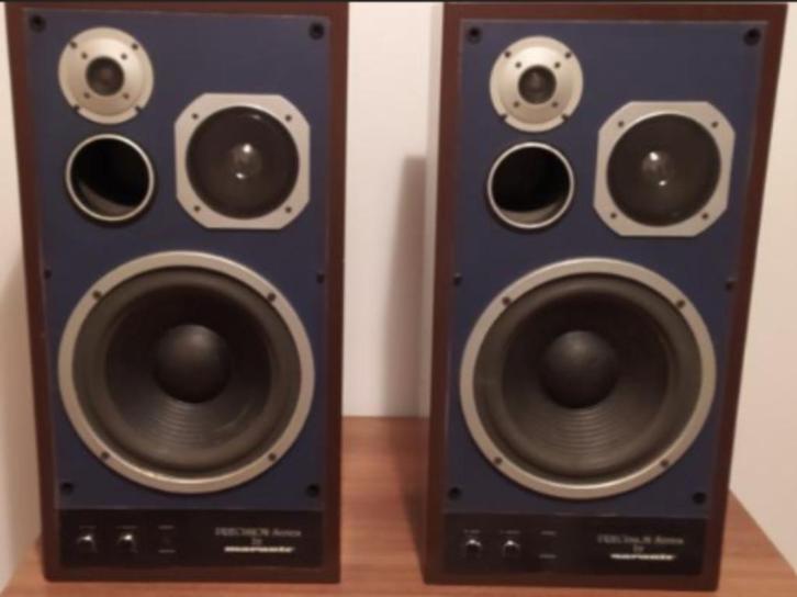 Marantz Precision Series P1030 – Hi-Fi Vintage Puissante, Audio, Tv en Foto, Luidsprekerboxen, Gebruikt, Front, Rear of Stereo speakers