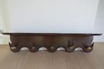 Vintage houten kapstok, Ophalen, Gebruikt, Hout, Wandkapstok