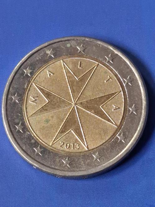 2013 Malta 2 euro, Postzegels en Munten, Munten | Europa | Euromunten, Losse munt, 2 euro, Malta, Verzenden