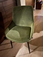 Fauteuils en velours vert, Maison & Meubles, Chaises, Modern / retro, Autres couleurs, Comme neuf, Enlèvement
