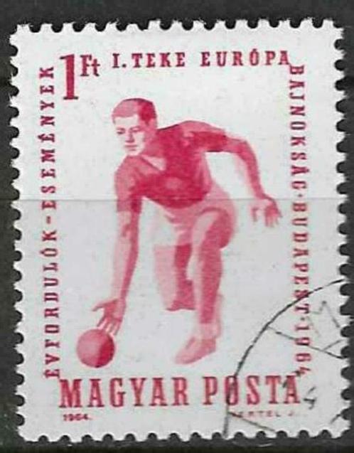 Hongarije 1964 - Yvert 1659 - Bowlingkamioenschappen (ST), Postzegels en Munten, Postzegels | Europa | Hongarije, Gestempeld, Verzenden