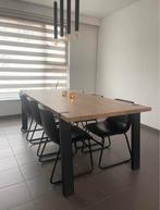 tafel met 6 stoelen, Huis en Inrichting, Tafels | Eettafels, Ophalen, Zo goed als nieuw